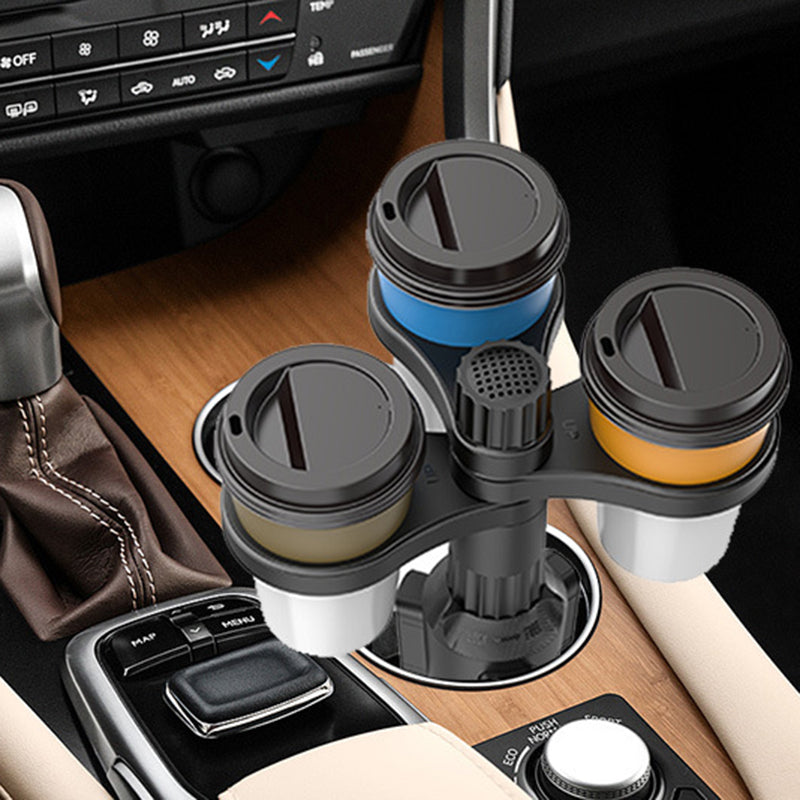 3 Position Car Cup Holder Vehicle Water Cup Coffee Milk Tea Drink Cup ABS Storage Rack 3 Position Car Cup Holder Vehicle Water Cup Coffee Milk Tea Drink Cup ABS Storage Rack